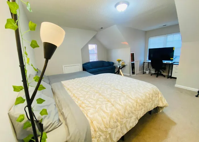 Private Room & Bathroom Close To Downtown Raleigh